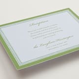 "Hydrangea Vines" - Reception Cards in Coastal by Madhvi Samimi - Detail