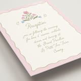 "Folk Garden" - Reception Cards in Garden by Creo Study - Detail