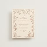 "Disney Storybook" - Reception Cards in Autumn by Morgan Ramberg - Front