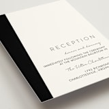"Metropolitan Romance" - Reception Cards in Daffodil by Makewells - Detail