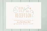 "Our Big Wedding" - Reception Cards in Kraft by Lori Wemple - Front
