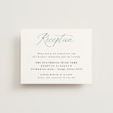 "Modern Romance" - Reception Cards in Navy by Hooray Creative - Front