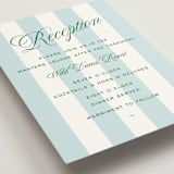 "Island Palm" - Reception Cards in Low Tide by Susan Zinader - Detail