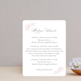 "Gathered" - Reception Cards in Blossom by Kimberly FitzSimons - Front