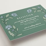 "Botanical" - Reception Cards in Garden by Kelly Watkins - Detail