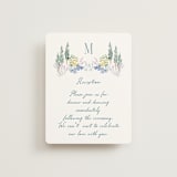 "Vineyard Love" - Reception Cards in Summer by Petra Kern - Front