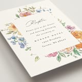 "Floral Pop" - Reception Cards in Tropical by Itsy Belle Studio - Detail