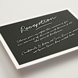 "Photograph Scribble" - Reception Cards in Cloud by Adelyn T. - Detail