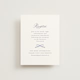 "Lavender" - Reception Cards in Tuscany by Claudia Orengo - Front
