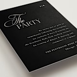 "Sibonie" - Reception Cards in Ivory by Melanie Kosuge - Detail
