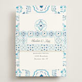 "Almafi" - Reception Cards in Cerulean by Itsy Belle Studio - Assembled with Belly Band
