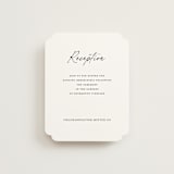 "modern classic" - Reception Cards in Jasmine by Pippa Shaw - Front