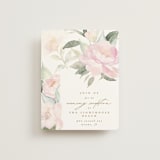 "beautiful peonies" - Reception Cards in Spring by Phrosné Barwood - Front