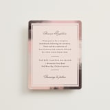 "Soft Overlay" - Reception Cards in Cloud by Mansi Verma - Front