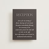 "Modernique" - Reception Cards in Stone by Ashlee Townsend - Front