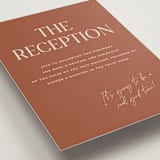 "Ambrosial" - Reception Cards in Butter by Pixel and Hank - Detail