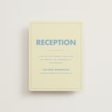 "Sienna" - Reception Cards in Skyblue by Ellen Schlegelmilch - Front