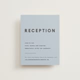 "Canyon Wall" - Reception Cards in Sunset by Robin Ott - Front