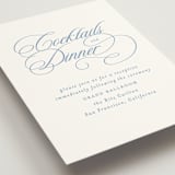 "Aristocratic" - Reception Cards in Sky by Creo Study - Detail