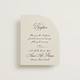 "Old Fashioned" - Reception Cards in Night by Ani Somi - Front