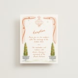 "Giardino" - Reception Cards in Flame by Pati Cascino - Front