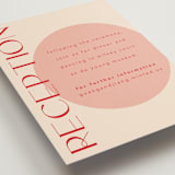 "Unity" - Reception Cards in Blossom by Hudson meet Rose - Detail