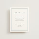 "Hydrangea bloom" - Reception Cards in Seaside by Stacey Meacham - Front