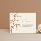 "Ovalon" - Reception Cards in Terracotta by Pati Cascino - Front