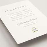 "Ocean Point" - Reception Cards in Sky by Everett Paper Goods - Detail