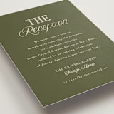 "Soria" - Reception Cards in Meadow by Melanie Kosuge - Detail