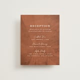"Radiance" - Reception Cards in Kantha by Heather Cairl - Front