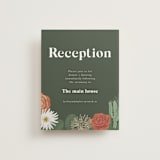 "boho desert" - Reception Cards in Sand by Cass Loh - Front