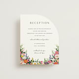 "Secret Garden" - Reception Cards in Daisy by Susan Moyal - Front