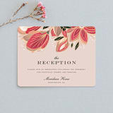"Sawyer" - Reception Cards in Cloisonne by Melanie Kosuge - Front