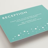 "Only Fish for Me" - Reception Cards in Tropical Sea by Ling Wang - Detail