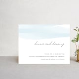 "Set Sail" - Reception Cards in Mediterranean by Sarah Brown - Front