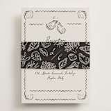 "Puglia" - Reception Cards in Rock by Pati Cascino - Assembled with Belly Band