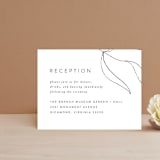 "Denali" - Reception Cards in Linen by Carly Reed Walker - Front