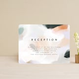 "Artsy Minimal" - Reception Cards in Forest by Melanie Severin - Front