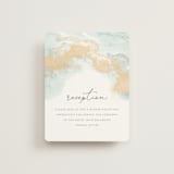 "My tenderness" - Reception Cards in Topaz by Helen Halik - Front