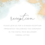 "My tenderness" - Reception Cards in Topaz by Helen Halik - Detail