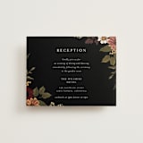 "Falling In Love" - Reception Cards in Harvest by Susan Moyal - Front