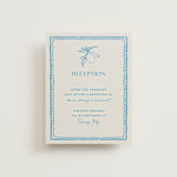 "Mediterraneo" - Reception Cards in Ocean by Pati Cascino - Front