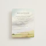 "Savanna" - Reception Cards in Fern by Lindsay Megahed - Front