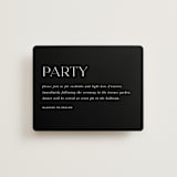 "tomorrows" - Reception Cards in Ink by Lori Wemple - Front