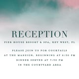 "Crazy in Love" - Reception Cards in Mist by iamtanya - Detail