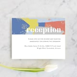 "Modern Muse" - Reception Cards in Bright by Rebecca Daublin - Front