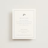 "Be With You" - Reception Cards in French by Design Lotus - Front
