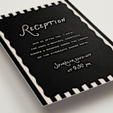 "Lovers" - Reception Cards in Shadow by Pixel and Hank - Detail