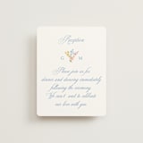 "Everlasting Romance" - Reception Cards in Meadow by Petra Kern - Front